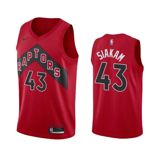 Men's Toronto Raptors Pascal Siakam Icon Edition Jersey - Red