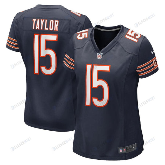 Trent Taylor 15 New York Giants Women Team Game Jersey - Royal