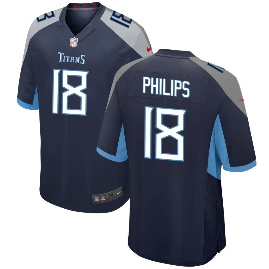 Kyle Philips Tennessee Titans Nike Jersey - Navy