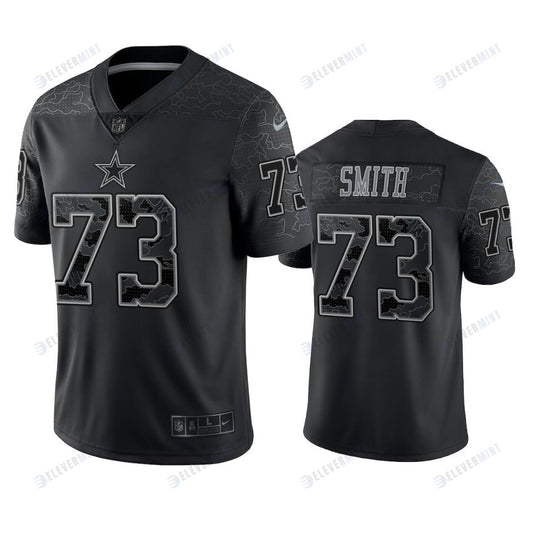 Tyler Smith 73 Dallas Cowboys Black Reflective Limited Jersey - Men