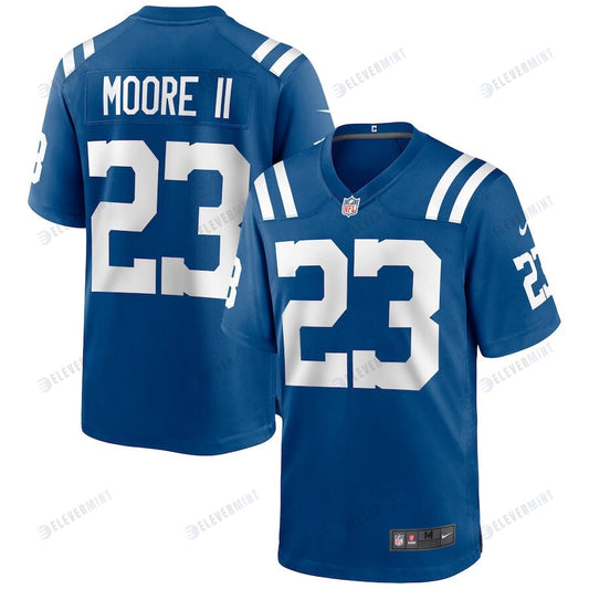 Kenny Moore II 23 Indianapolis Colts Men Game Jersey - Royal