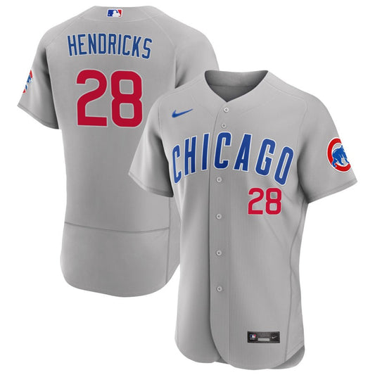 Kyle Hendricks Chicago Cubs Nike Road Authentic Jersey - Gray