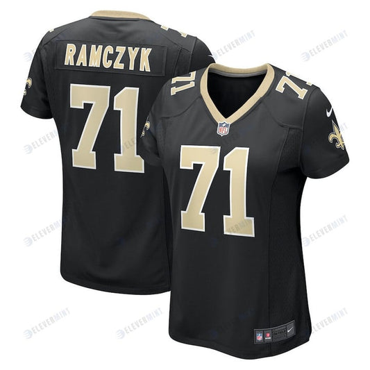 Ryan Ramczyk 71 New Orleans Saints Women's Game Jersey - Black