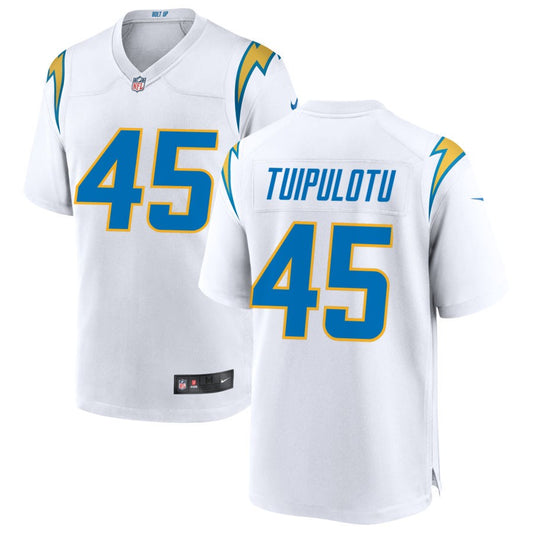 Tuli Tuipulotu Los Angeles Chargers Nike Game Jersey - White