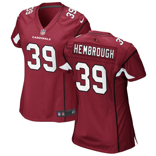 Matt Hembrough Arizona Cardinals Nike Women's Game Jersey - Cardinal