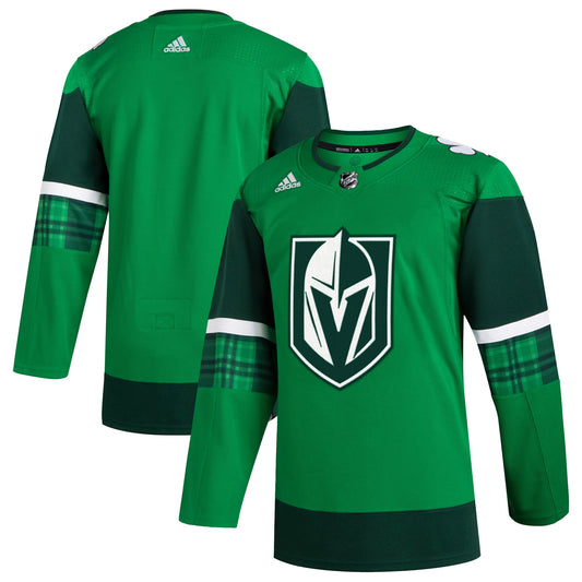 Vegas Golden Knights adidas 2023 St. Patrick's Day Primegreen Authentic Jersey - Kelly Green