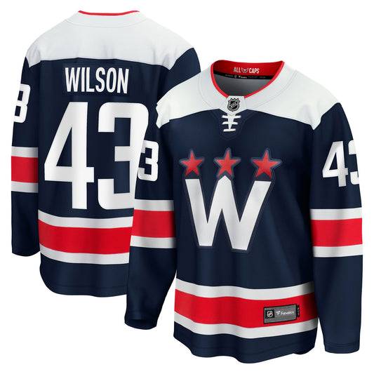 Tom Wilson Washington Capitals Fanatics Branded 2020/21 Alternate Premier Breakaway Player Jersey - Navy