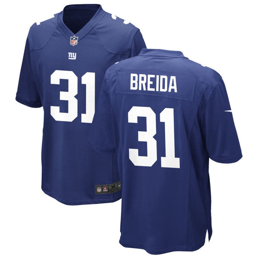 Matt Breida New York Giants Nike Game Jersey - Royal