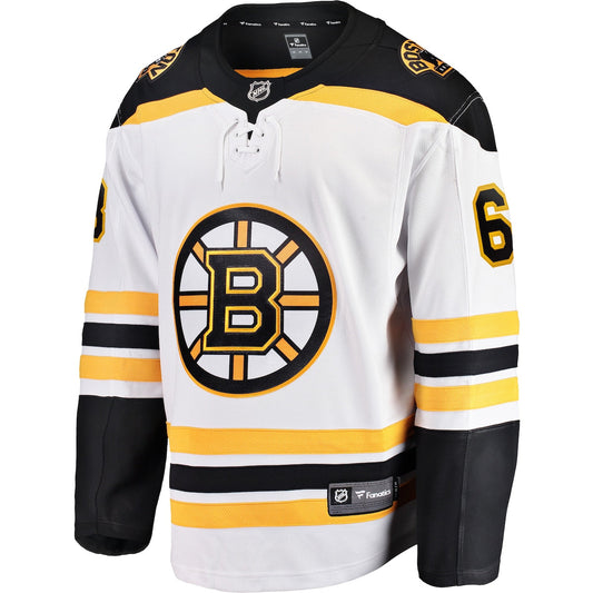 Men's Brad Marchand Fanatics Bruins Home Premier Breakaway Jersey - White