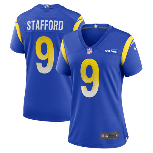 Matthew Stafford Los Angeles Rams Nike Women's Player Game Jersey - Royal