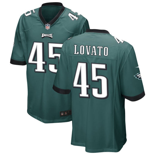 Rick Lovato Philadelphia Eagles Nike Game Jersey - Midnight Green