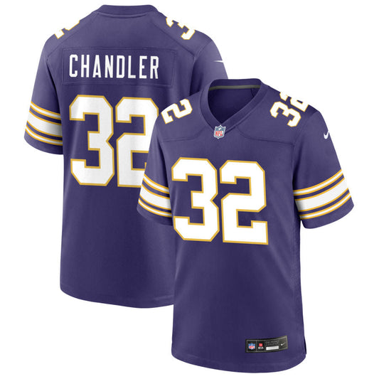 Ty Chandler Minnesota Vikings Nike Classic Game Jersey - Purple