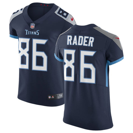 Kevin Rader Tennessee Titans Nike Vapor Untouchable Elite Jersey - Navy