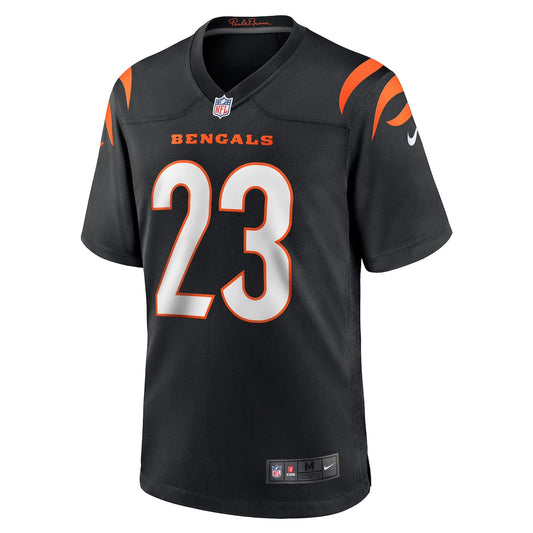 Men's Daxton Hill Nike Bengals Game Day Jersey - Black