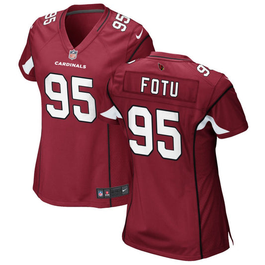 Leki Fotu Arizona Cardinals Nike Women's Game Jersey - Cardinal