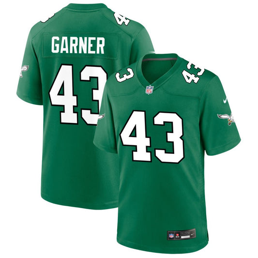 Mekhi Garner Philadelphia Eagles Nike Alternate Game Jersey - Kelly Green