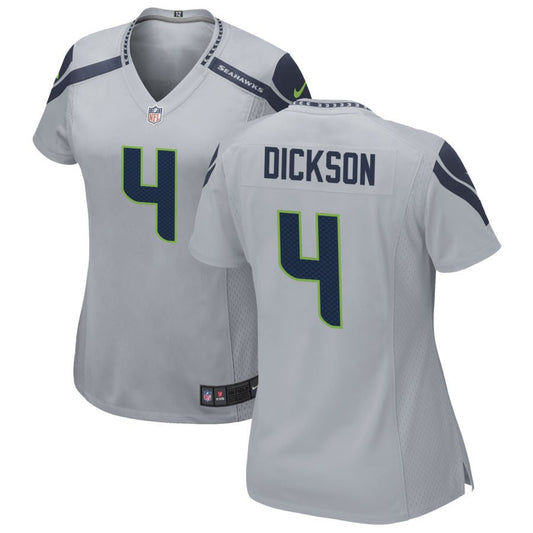 Michael Dickson Seattle Seahawks Nike Women's Alternate Game Jersey - Gray