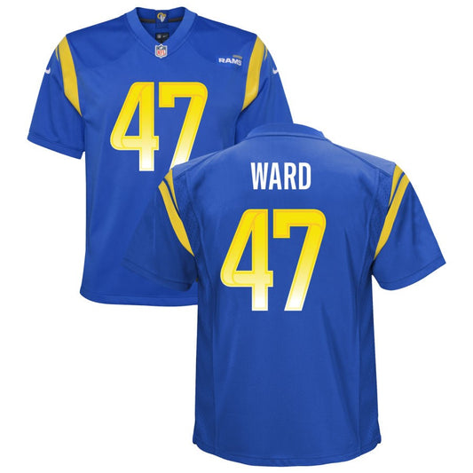 Alex Ward Los Angeles Rams Nike Youth Game Jersey - Royal