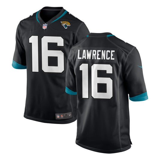 Trevor Lawrence Jacksonville Jaguars Nike Youth Team Color Game Jersey - Black