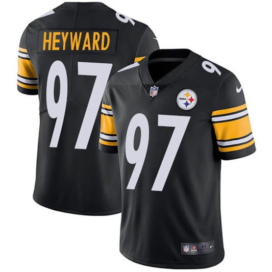 Youth Pittsburgh Steelers Cam Heyward Vapor Jersey - Black