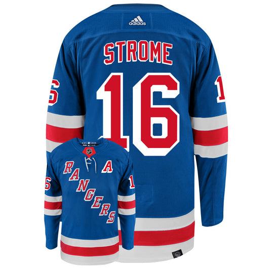 Ryan Strome New York Rangers Adidas Primegreen Authentic NHL Hockey Jersey