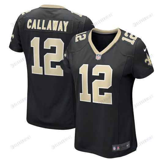 Marquez Callaway 12 New Orleans Saints Women's Game Jersey - Black