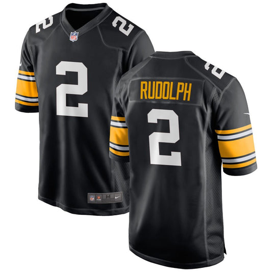 Mason Rudolph Pittsburgh Steelers Nike Alternate Game Jersey - Black