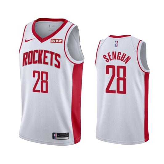 Men's Houston Rockets Alperen Sengun Association Jersey - White