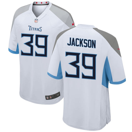 Matthew Jackson Tennessee Titans Nike Game Jersey - White