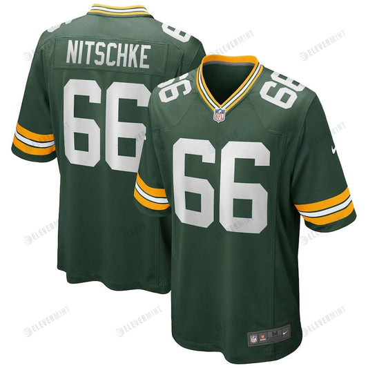 Ray Nitschke 66 Green Bay Packers Men Game Retired Jersey - Green