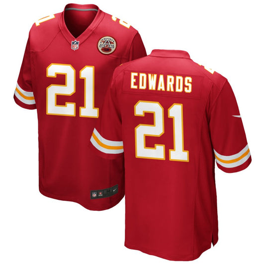 Mike Edwards Kansas City Chiefs Nike Game Jersey - Red