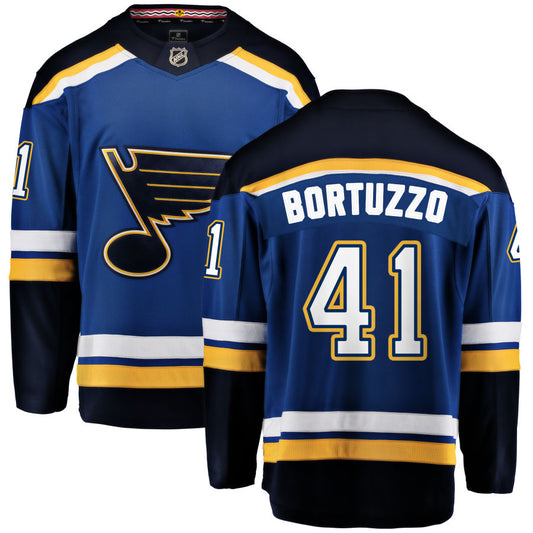 Robert Bortuzzo St. Louis Blues Fanatics Branded Home Breakaway Jersey - Blue