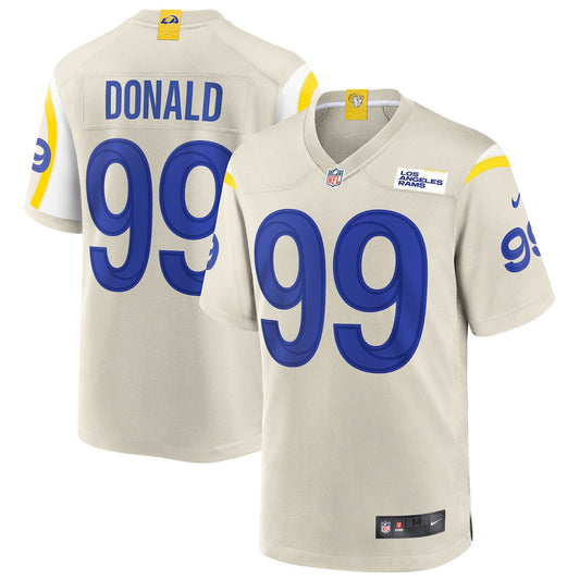 Men's Aaron Donald Nike Rams Game Day Jersey - Off White