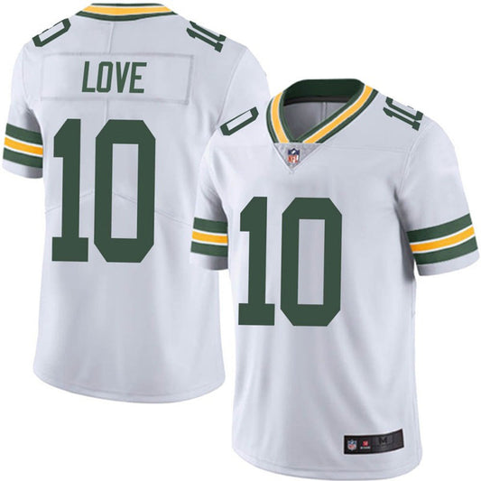 Men's Green Bay Packers Jordan Love Vapor Jersey - White