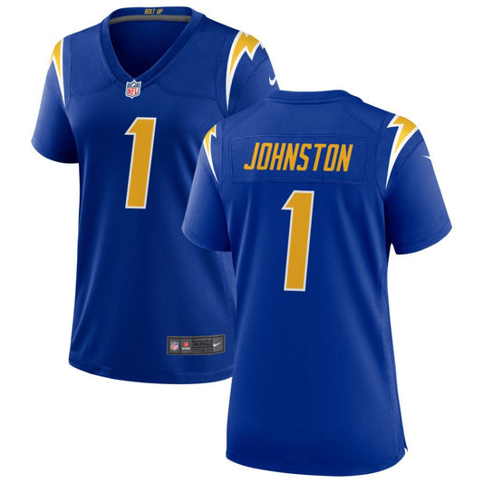 Quentin Johnston Los Angeles Chargers Nike Women's Alternate Game Jersey - Royal