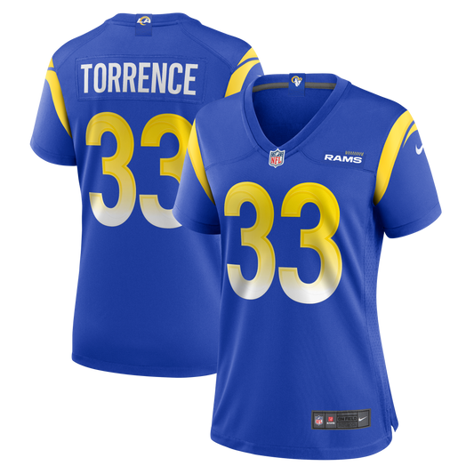 Rashad Torrence II Los Angeles Rams Nike Women's  Game Jersey - Royal