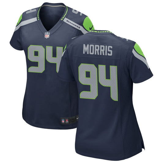 Mike Morris Seattle Seahawks Nike Women's Game Jersey - College Navy