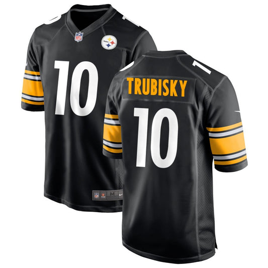 Mitch Trubisky Pittsburgh Steelers Nike Game Jersey - Black