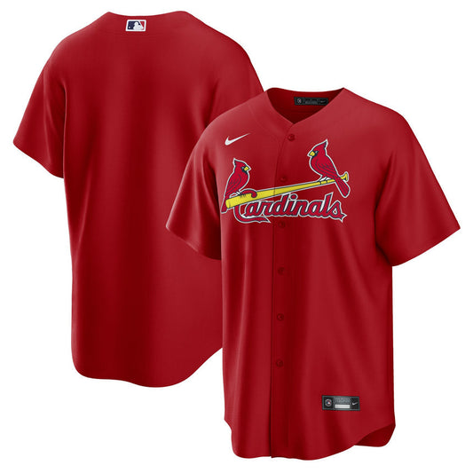 Men's St. Louis Cardinals Red Alternate Replica Team Jersey