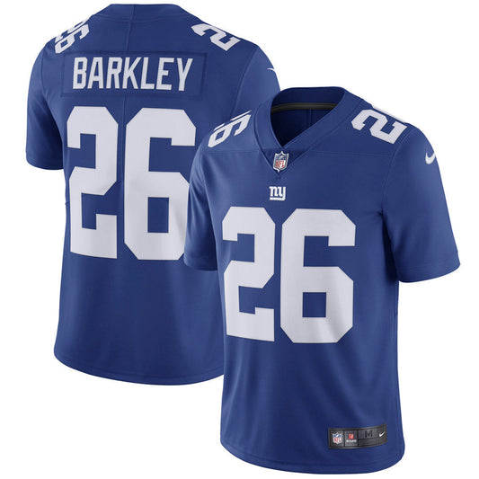 Men's New York Giants Saquon Barkley Team Color Vapor Untouchable Limited Jersey Royal