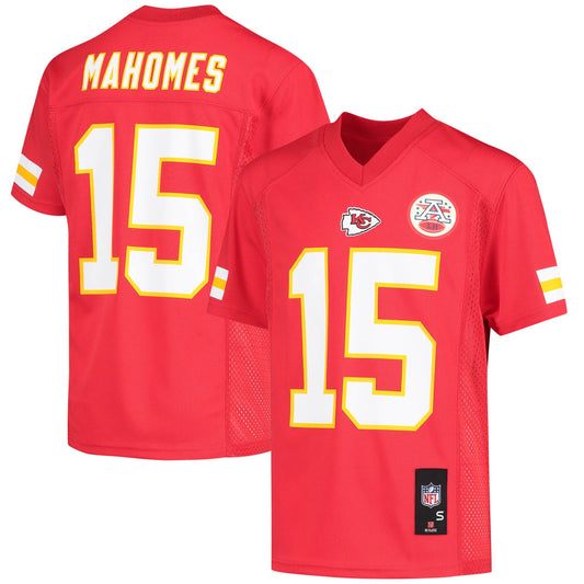 Patrick Mahomes Kansas City Chiefs Youth Replica Player Jersey - Red