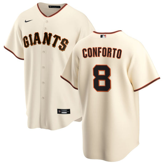 Michael Conforto San Francisco Giants Nike Home Replica Jersey - Cream