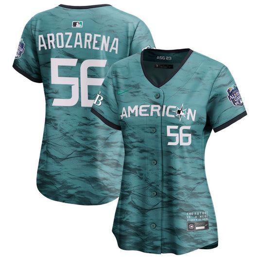 Randy Arozarena  American League Nike Women's 2023 MLB All-Star Game Pick-A-Player Limited Jersey - Teal