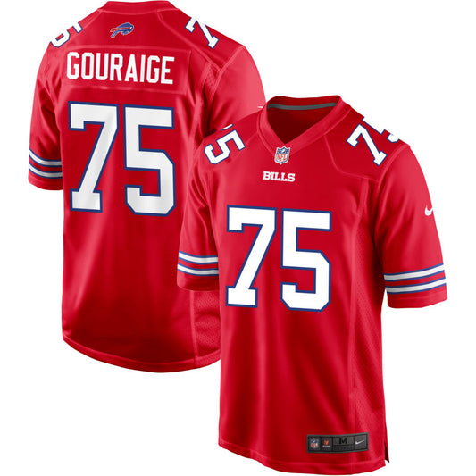 Richard Gouraige Buffalo Bills Nike Alternate Game Jersey - Red