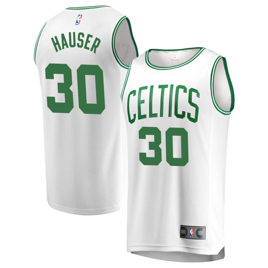 Sam Hauser Boston Celtics Fanatics Branded Fast Break Replica Jersey - Association Edition - White