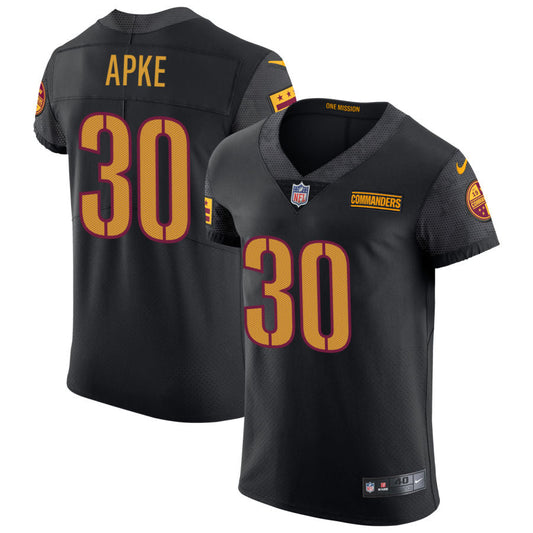 Troy Apke Washington Commanders Nike Vapor Untouchable Elite Alternate Jersey - Black