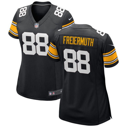 Pat Freiermuth Pittsburgh Steelers Nike Women's Alternate Game Jersey - Black