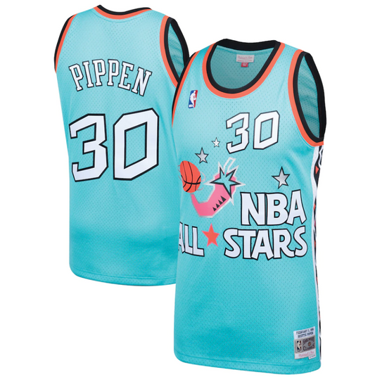 Men's Scottie Pippen Eastern Conference Mitchell & Ness 1996 All-Star Hardwood Classics Swingman Jersey - Teal