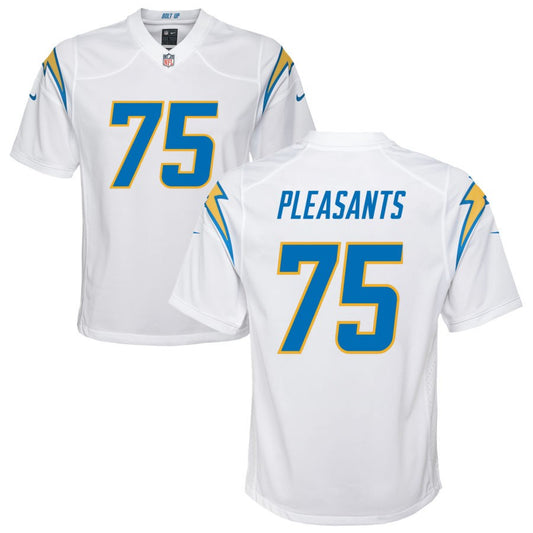 Austen Pleasants Los Angeles Chargers Nike Youth Game Jersey - White