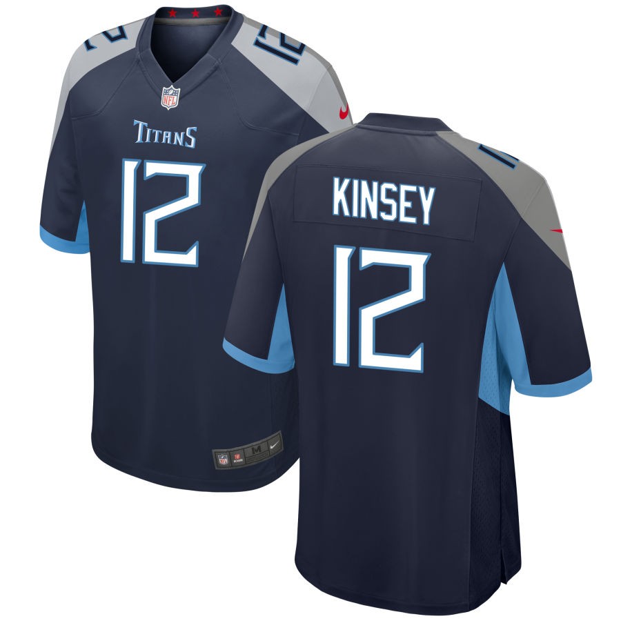 Mason Kinsey Tennessee Titans Nike Jersey - Navy